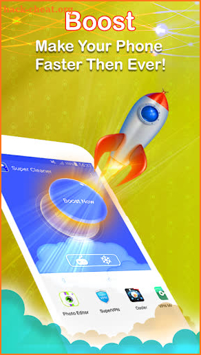 Fast Super Cleaner -Smart Optimizer, Cool, Booster screenshot