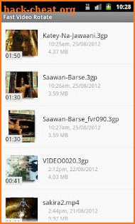 Fast Video Rotate screenshot
