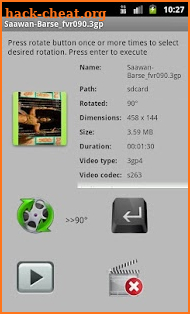 Fast Video Rotate screenshot
