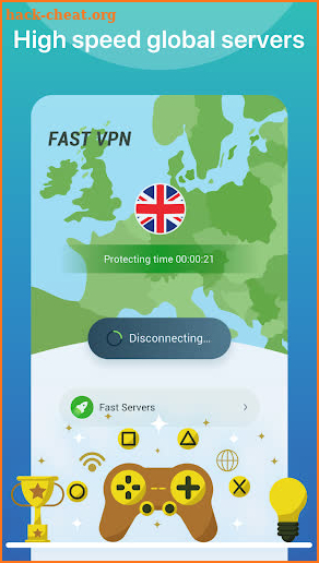 Fast VPN - Protect Privacy & 100% free screenshot