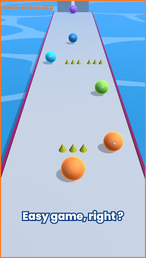 Faster Run 2048 - Ball game 3D screenshot