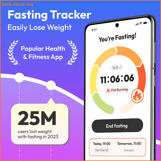 Fasting App & Calorie Counter screenshot