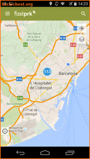 Fastprk, Find a Parking Space! screenshot