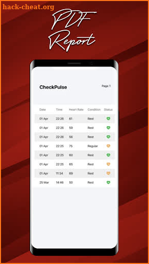 FastPulse - Heart Rate Monitor screenshot