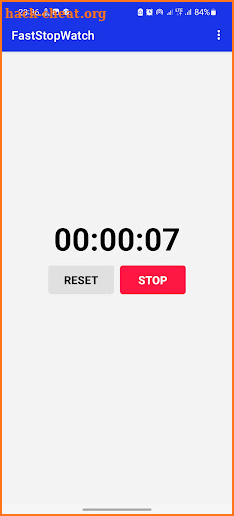 FastStopWatch screenshot