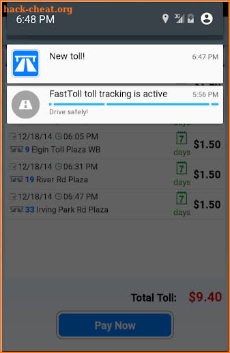 FastToll Illinois screenshot