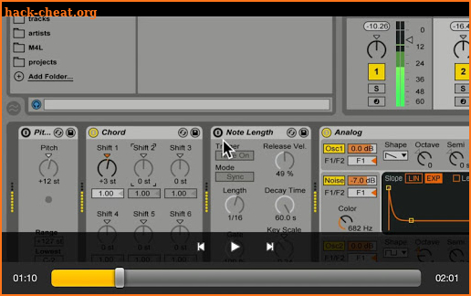 FastTrack™ For Live MIDI FX screenshot