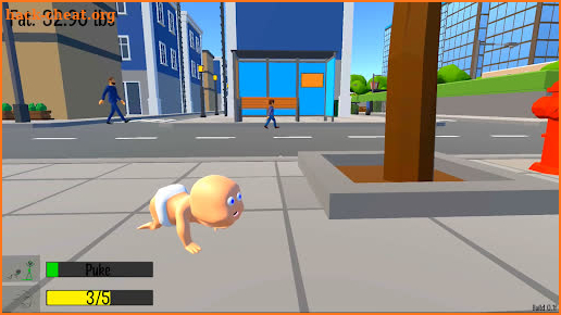 fat baby sim Hints screenshot