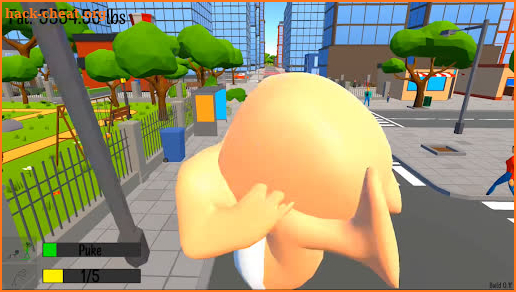 Fat baby tips game screenshot