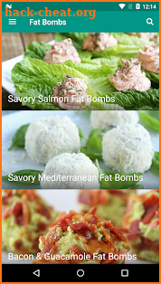 Fat Bombs Recipes for the Keto Diet screenshot