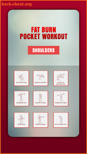 Fat Burn Workout : Daily Fitness Pocket Gym screenshot