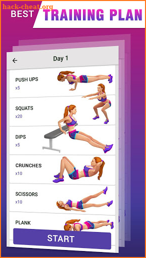 Fat Burning Workout - Belly Fat Workouts for Women screenshot