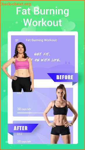 Fat Burning Workout - Home Weight lose screenshot