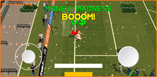 Fat football run! 3d game! Fan on a field! screenshot