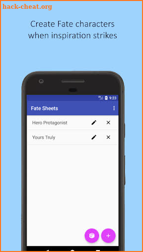 Fate Sheets screenshot