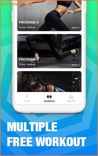 FatGo -----  Free daily home  workout screenshot