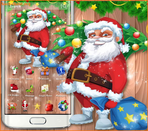 Father Christmas Theme screenshot