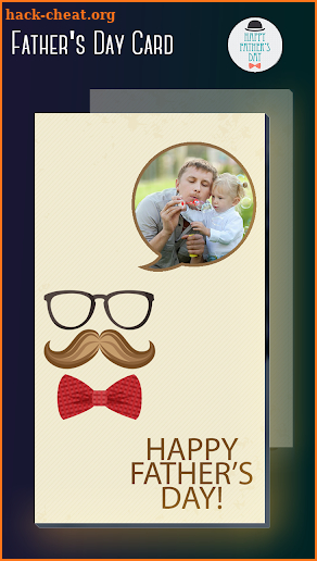 Fathers Day Greeting Card screenshot