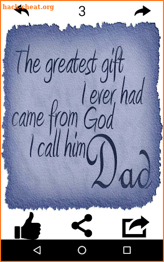 Fathers Day Greeting Cards screenshot