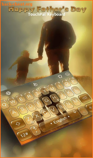 Father's Day Keyboard Theme screenshot