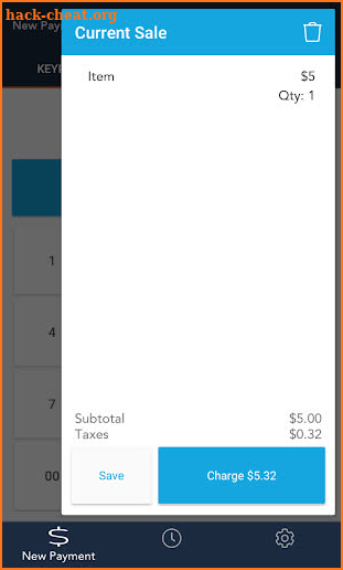 Fattmerchant Mobile Point-of-Sale screenshot