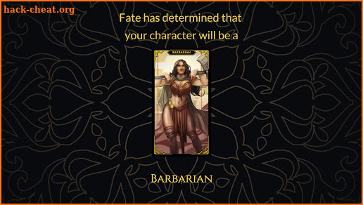 Fatum Character Creator Deck screenshot