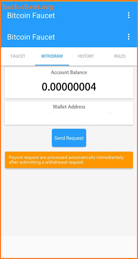 faucet bitcoin free screenshot