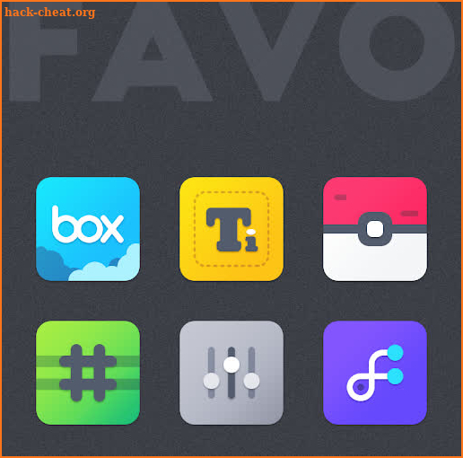 FAVO ICON PACK screenshot