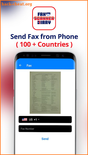 Fax App - PDF Scanner Diary screenshot