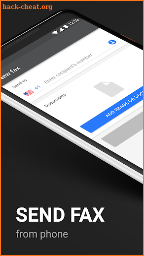 FAX App - send fax from Phone screenshot