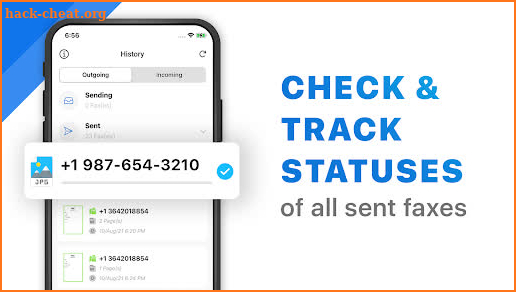 Fax App To Send Documents screenshot