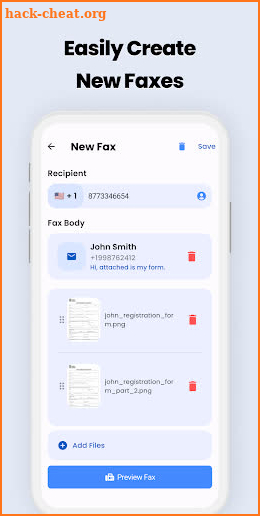 FaxFlow - Send Fax On Demand screenshot