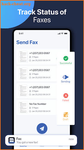 FaxFree App®: Fax From Phone screenshot