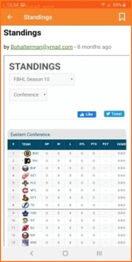 FB Hockey League screenshot