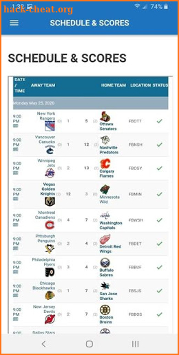 FBHL FB Hockey League screenshot