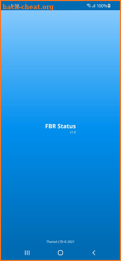 FBR Status screenshot