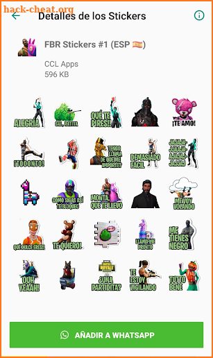 FBR Stickers screenshot