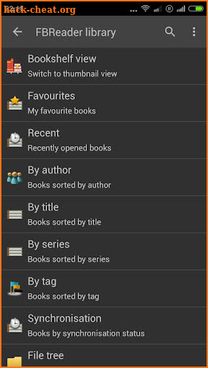 FBReader: Favorite Book Reader screenshot