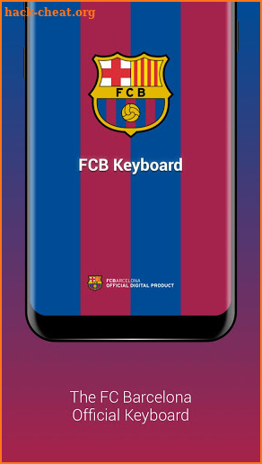 FC Barcelona Official Keyboard screenshot