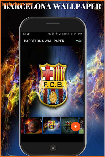 fc barcelona wallpapers live hd - messi walpapper screenshot