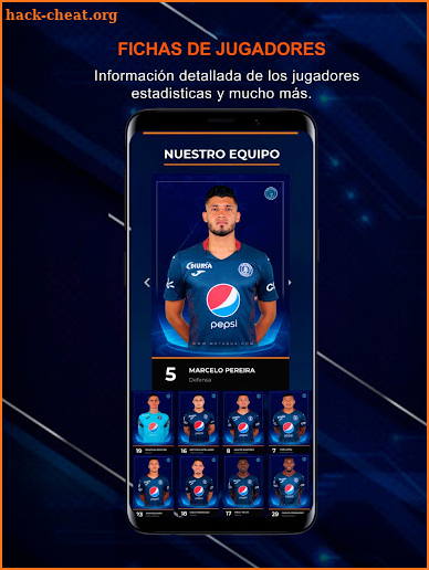 FC Motagua Oficial screenshot