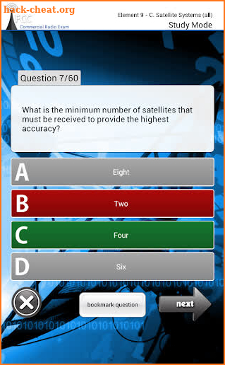 FCC Commercial Radio Exam 2019 screenshot