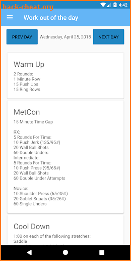 Fear Average Barbell screenshot