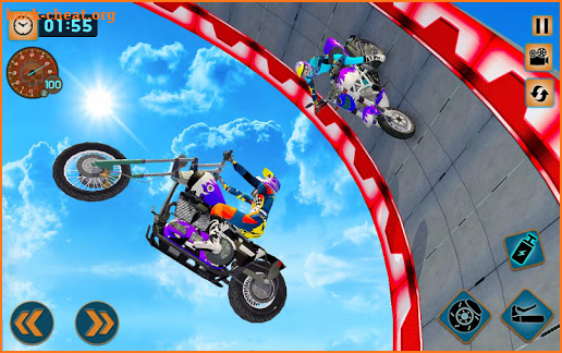 Fearless Beach Bike Stunts Rider screenshot