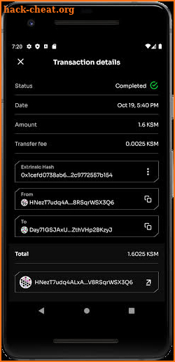 Fearless Wallet screenshot