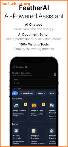 Feather AI: Essays Writing GPT screenshot