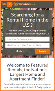 Featured Rentals: Apts & Homes screenshot