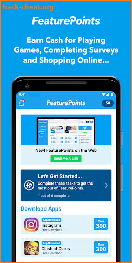 FeaturePoints: Get Rewarded screenshot