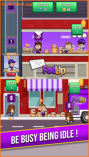 FedUp Delivery Idle Tycoon screenshot