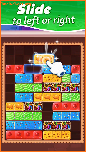 Feed Fat Cat: slide Block puzzle screenshot